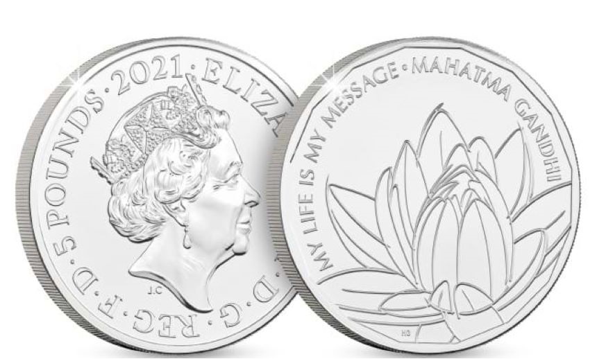 ¡Ni el Marajá de Pocajú! Reino Unido estrena colección de monedas para honrar a Gandhi