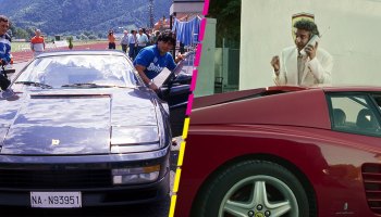 La historia de Maradona y el capricho de una Ferrari negra y el negocio 'turbio' que hizo Coppola