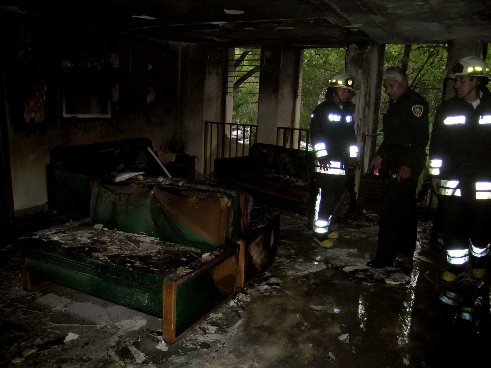 Mueren 30 perros de un adulto mayor tras incendiarse su vivienda