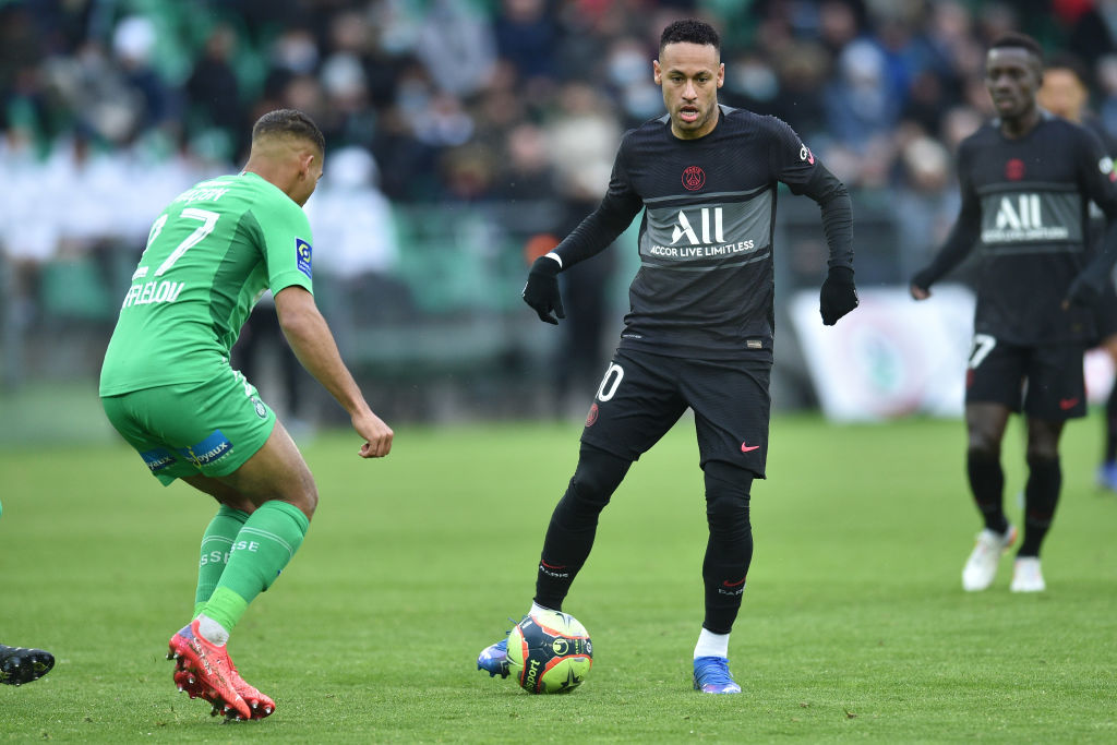 Neymar vs Saint Etienne