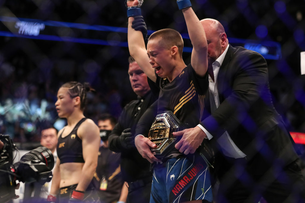 Rose Namajunas, campeona de UFC