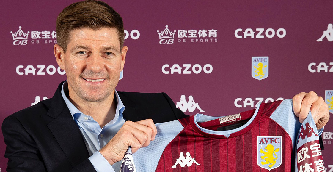 ¡Ya es oficial! Steven Gerrard regresa a la Premier League para dirigir al Aston Villa