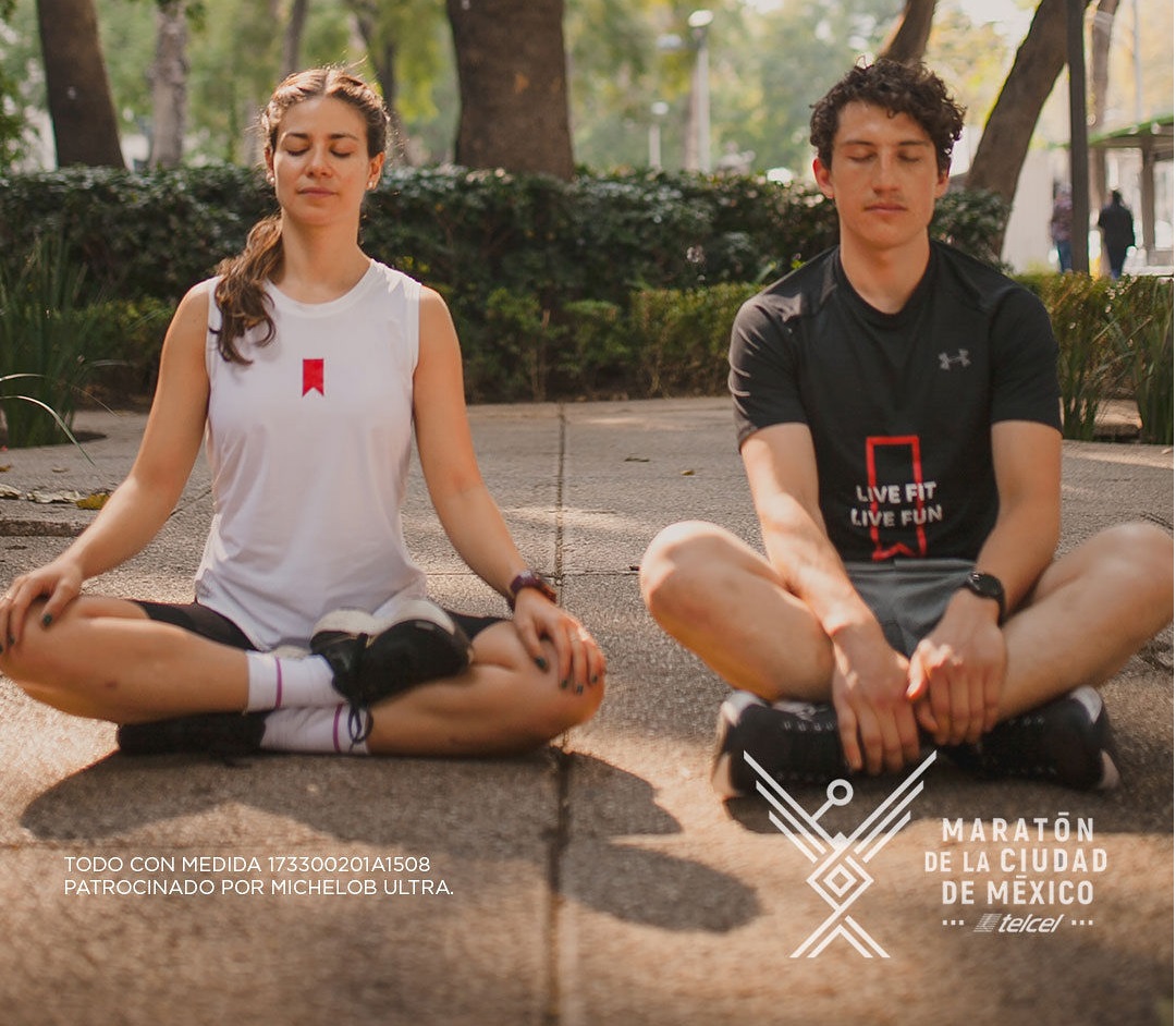 Michelob Squad antes de su participación en el maratón CDMX