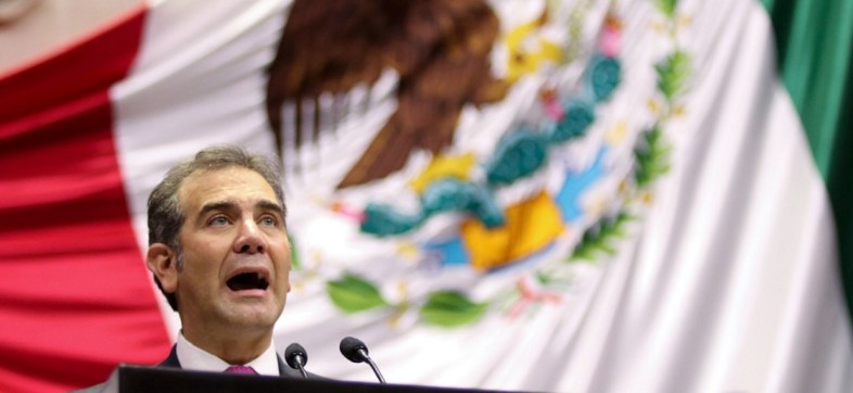 CIUDAD DE MÉXICO, 05NOVIEMBRE2021.- Lorenzo Córdova Vianello, consejero presidente del INE, tomó protesta durante su comparecencia en el pleno de la Cámara de Diputados.