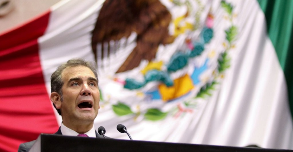 CIUDAD DE MÉXICO, 05NOVIEMBRE2021.- Lorenzo Córdova Vianello, consejero presidente del INE, tomó protesta durante su comparecencia en el pleno de la Cámara de Diputados.