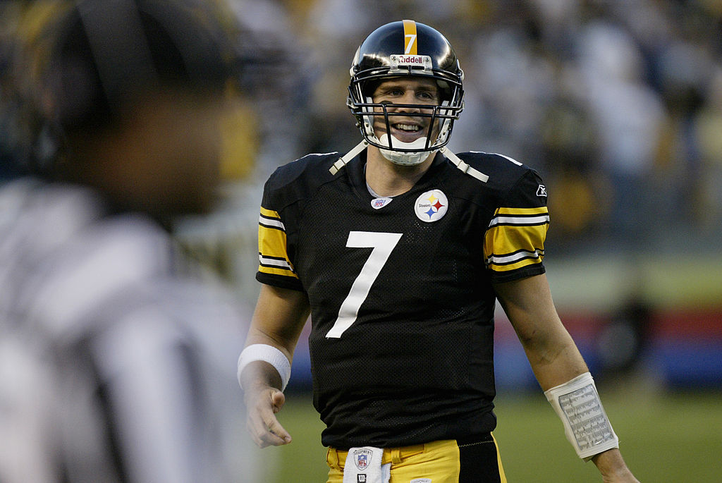 Ben Roethlisberger con los Steelers en 2004