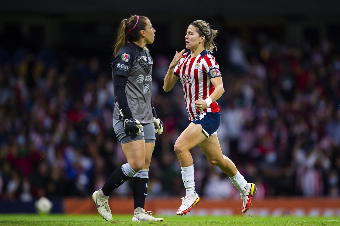 El Golazo De Licha Cervantes En El Clásico Femenil Entre América Y Chivas