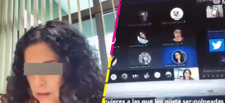 Maestra que se enojó por llamarle ‘Miss’ dice que "hay mujeres a las que les gusta ser golpeadas" en otro video