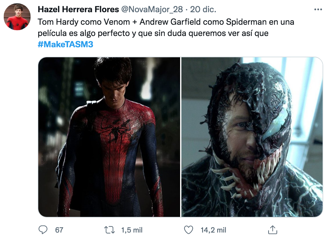 #MakeTAS3: ¿Andrew Garfield volvería para una tercera película de su Spider-Man?