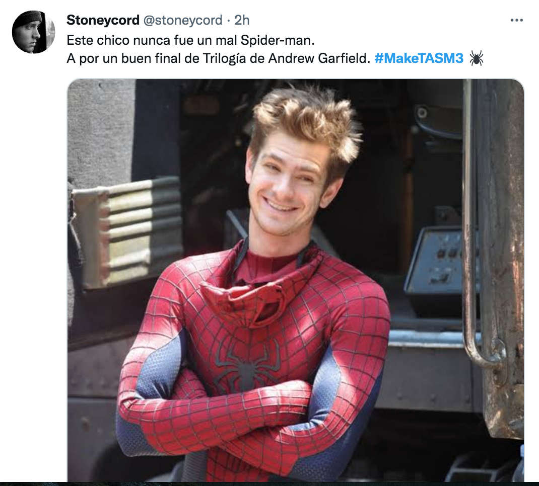 #MakeTAS3: ¿Andrew Garfield volvería para una tercera película de su Spider-Man?