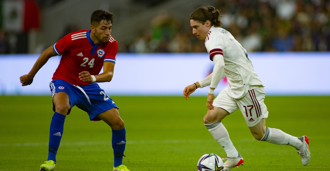 ¿Tan poquito tiempo? Así fue el debut de Marcelo Flores con la Selección Mayor de México