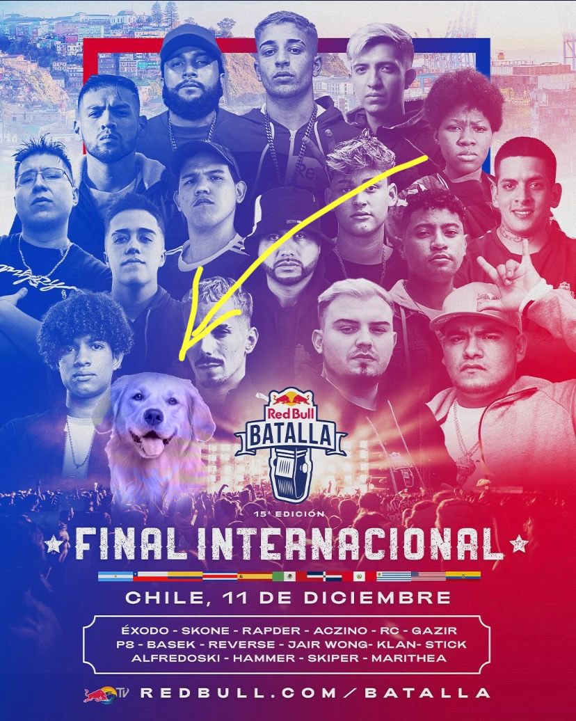 Meme de la Red Bull Batalla Internacional 2021