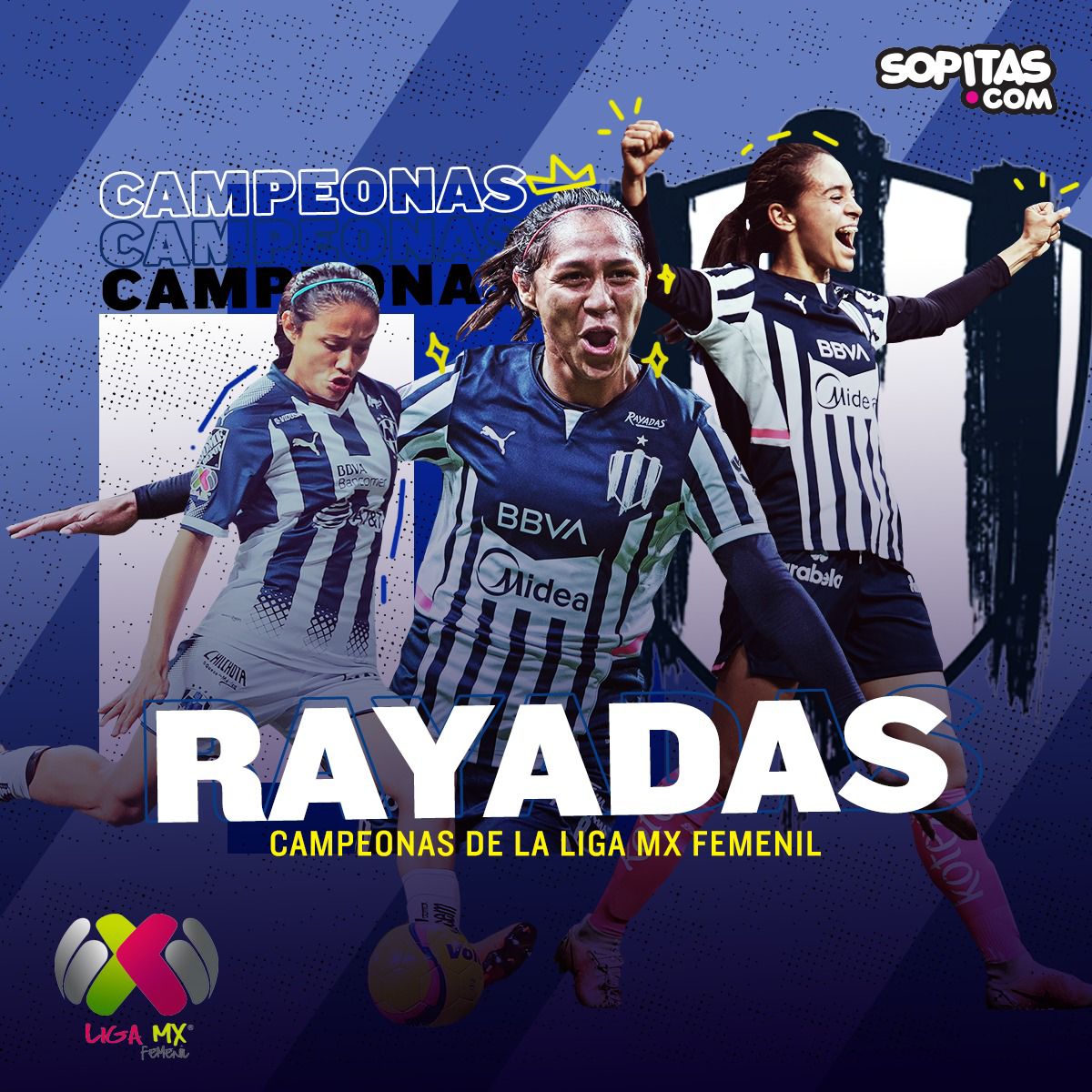 La descomunal actuación de Alejandría Godínez que coronó a Rayadas en la Liga MX Femenil