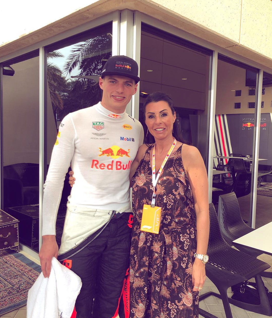 El mensaje de la mamá de Max Verstappen para el GP de Abu Dhabi: "Tú eres mi campeón"