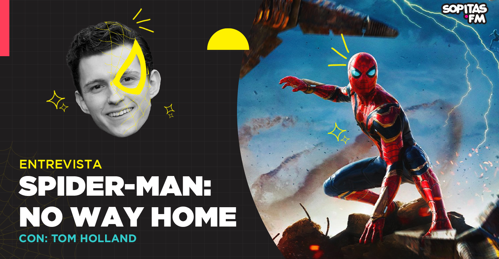 Una entrevista con Tom Holland por 'Spider-Man: No Way Home'