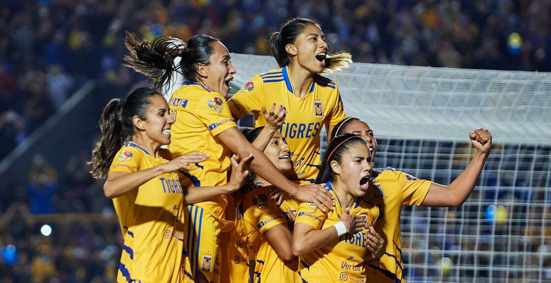 El golazo de tiro libre de Liliana Mercado que llevó a Tigres a una nueva Final de Liga Femenil