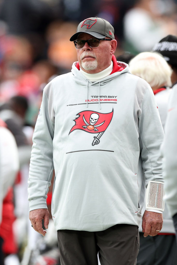 Bruce Arians, entrenador en jefe de los Buccaneers