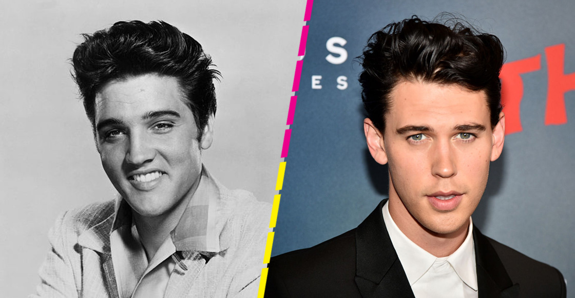 Elvis Presley y Austin Butler