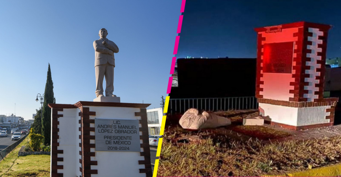 Exalcalde de Atlacomulco denunciará derribo de estatua de AMLO