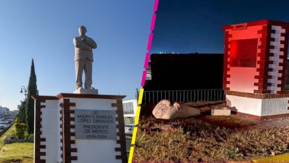 Exalcalde de Atlacomulco denunciará derribo de estatua de AMLO