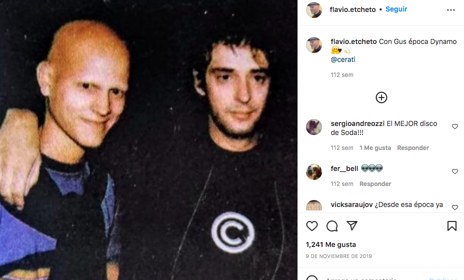 Murió a los 52 años Flavio Etcheto, colaborador de Gustavo Cerati