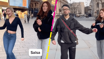 Joven exhibe la manera en que bailan música latina en Londres y se hace viral