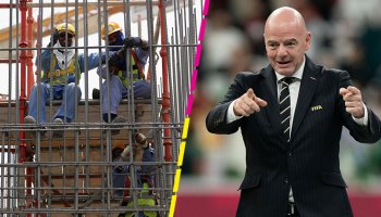 ¡Que tiene otros datos! Infantino niega muerte de seis mil trabajadores previo al Mundial de Qatar 2022