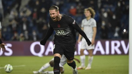 ¡Ya se estrenó! El primer gol de Sergio Ramos con el PSG