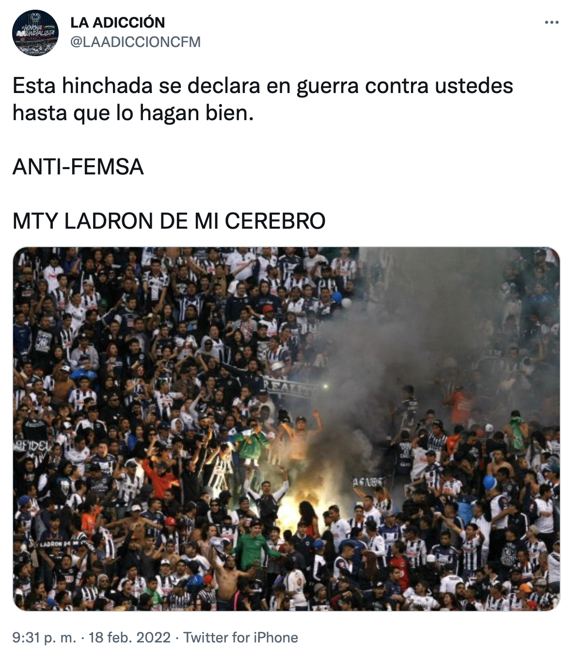 Afición de Rayados se "declara en guerra" contra el club por malos resultados