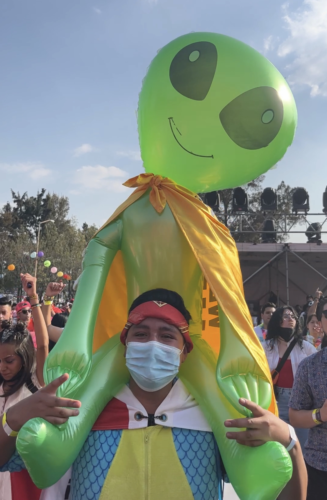 Acá les dejamos a los personajazos que encontramos en EDC México 2022