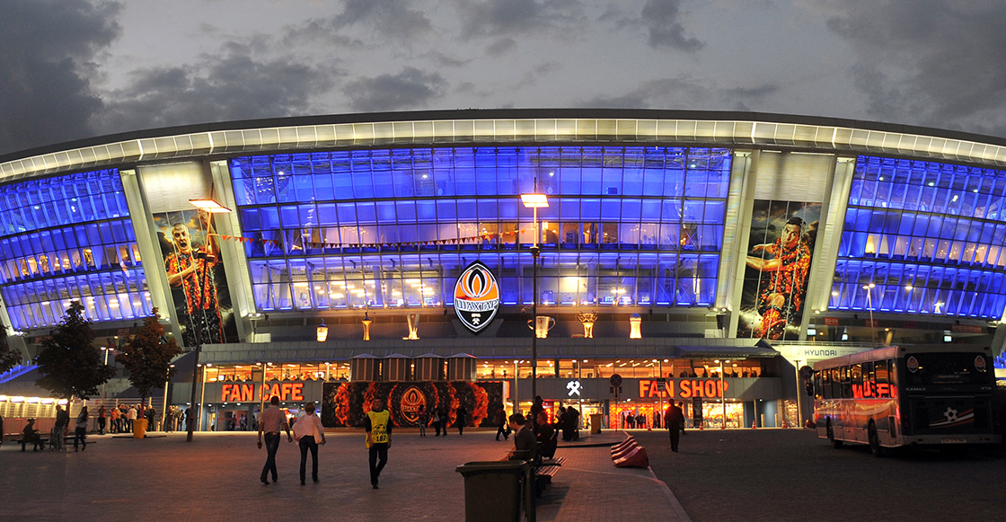 Donbass Arena, el estadio del Shakhtar Donetsk que no puede utilizar por el conflicto Rusia-Ucrania