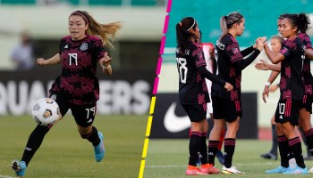 Doblete de Mayor y los golazos de Katty Martínez y Caro Jaramillo en la goleada de México vs Antigua y Barbuda