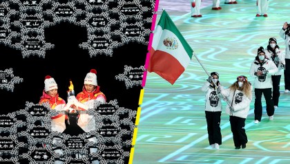 ¡México lució espectacular! Las imágenes de la inauguración de los Juegos Olímpicos de Invierno Beijing 2022