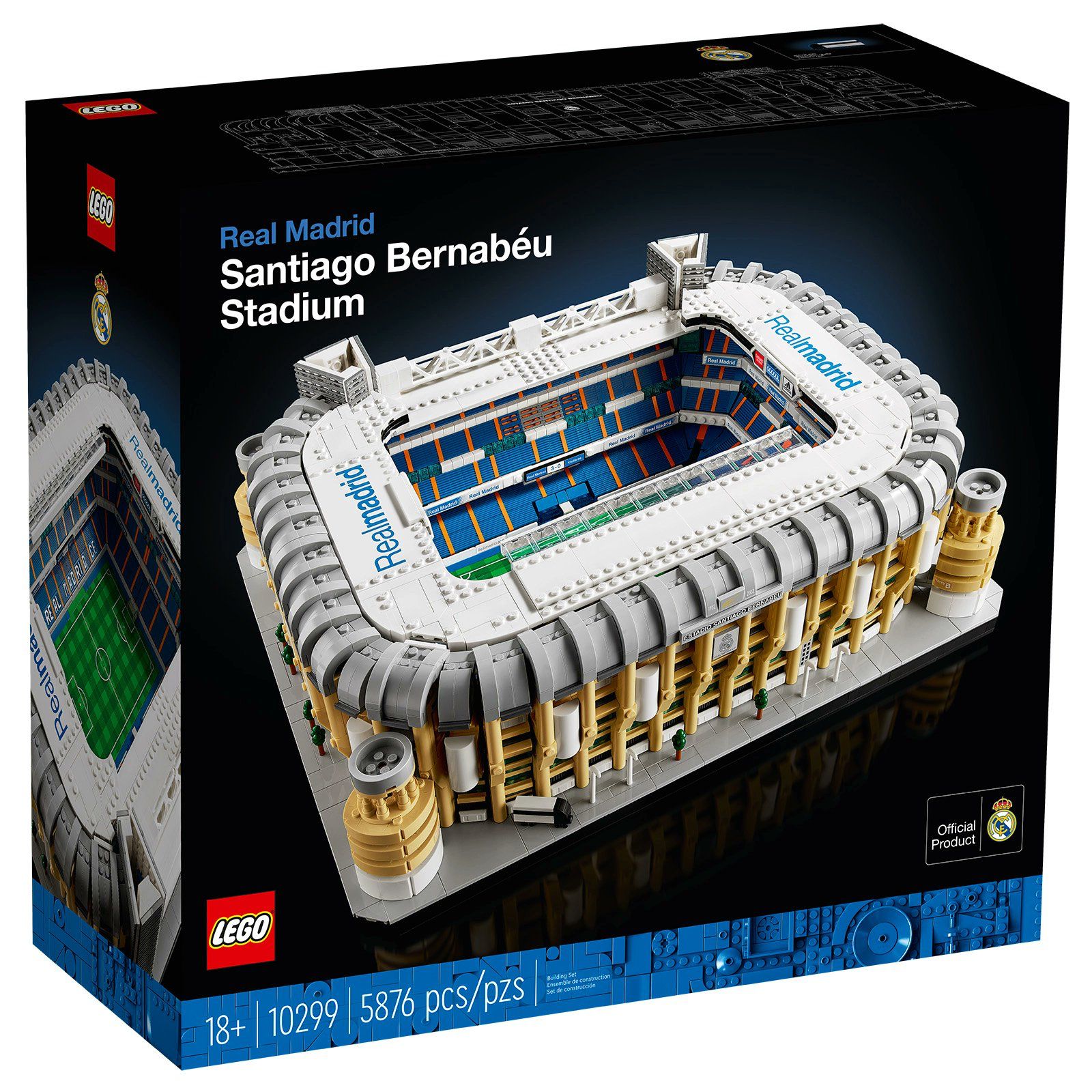 LEGO del Real Madrid y del Santiago Bernabéu