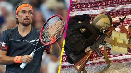 Así fue como Alexandr Dolgopolov cambió las raquetas por las armas para combatir a Rusia