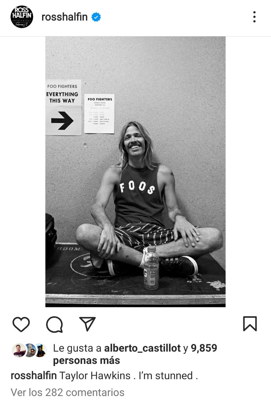 Así reaccionó el mundo de la música a la inesperada muerte de Taylor Hawkins, el baterista de Foo Fighters