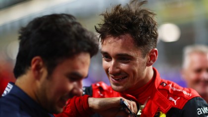 Charles Leclerc se deshace en elogios tras la pole position de Checo: "Definitivamente no lo esperaba"