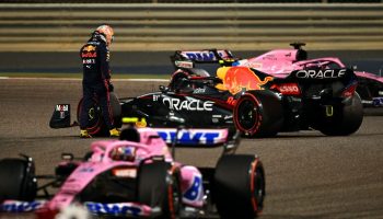 Checo Pérez explicó las fallas en el RB18 que provocaron su abandono en Baréin