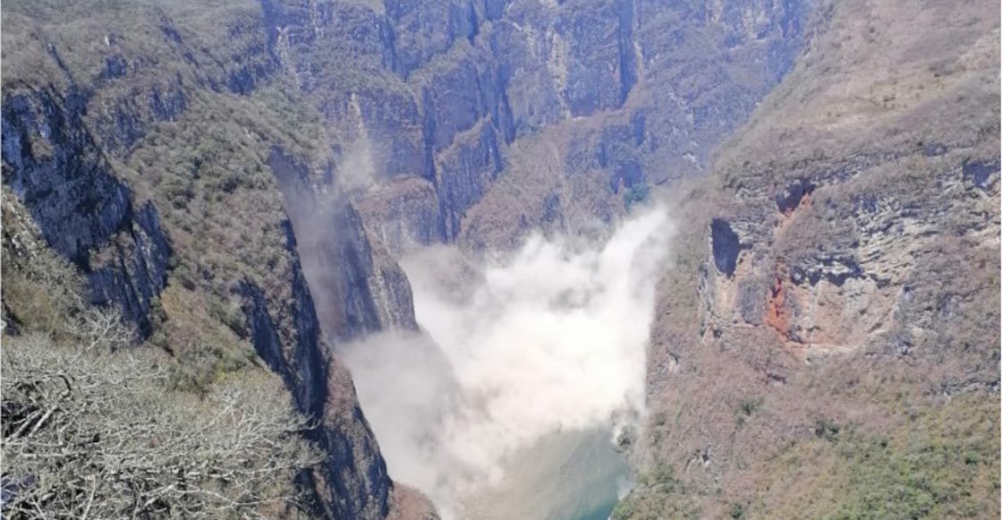 desprendimiento-pared-cañon-sumidero-chiapas