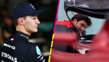 "Típico de ellos": La crítica de Carlos Sainz a Mercedes por los halagos de George Russell a Ferrari