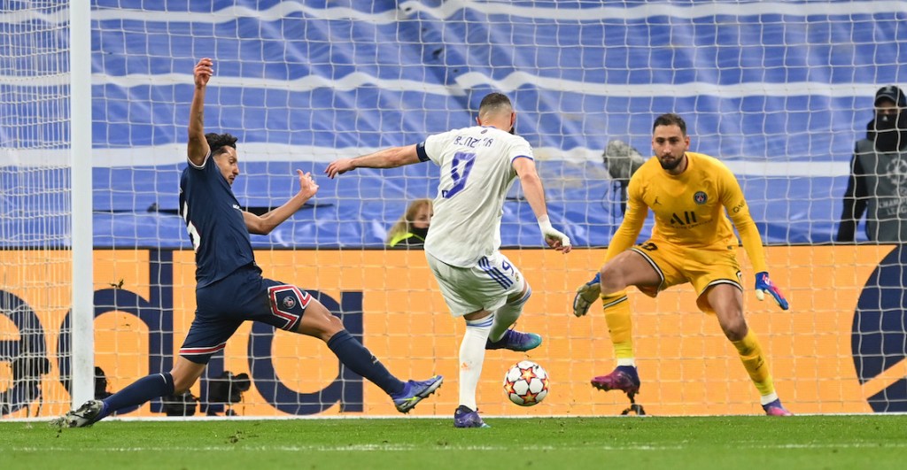 Aquí puedes ver todos los goles de la Champions: Osote de Donnarumma y Benzema empata el Madrid vs PSG