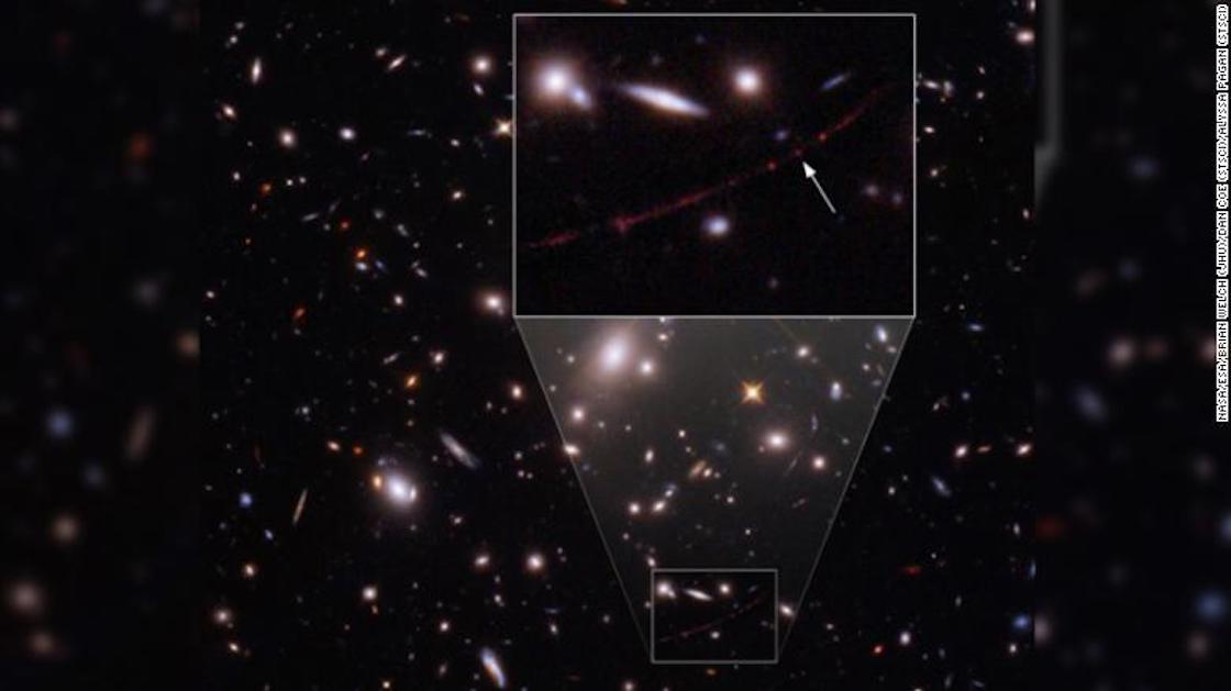 Así Se Ve Earendel La Estrella Más Lejana Que Ha Observado El Telescopio Hubble 8544