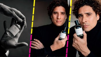 ¡Que elegancia la de Francois! Guillermo Ochoa lanza su propia línea de perfume... y esta bien rifado