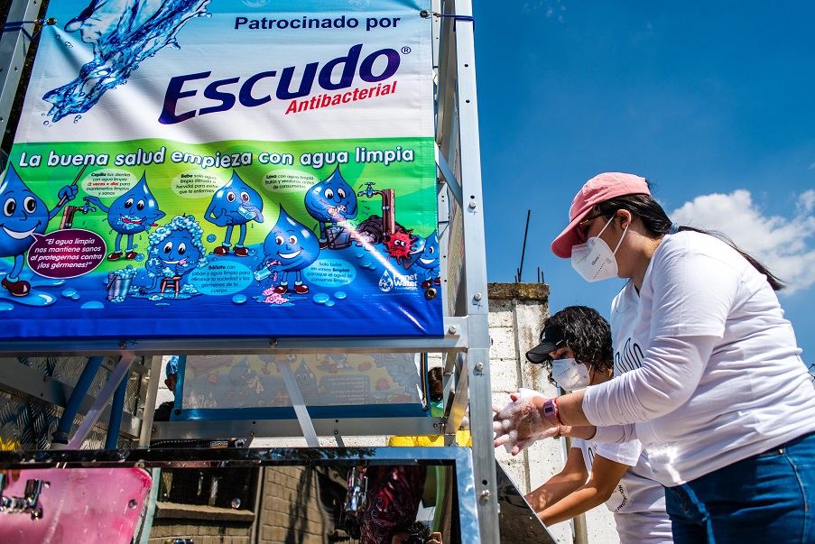 higiene de manos en escuelas