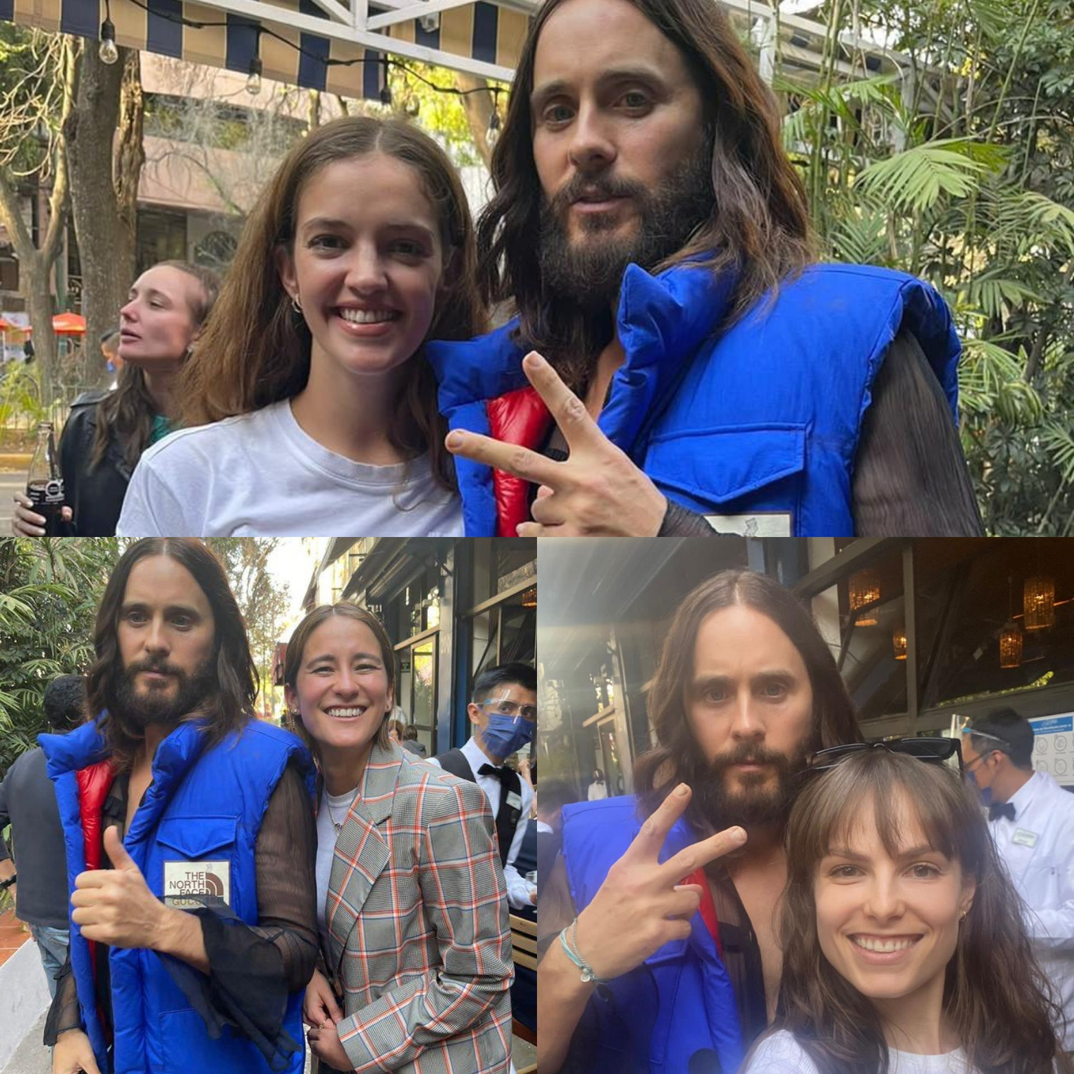 Jared Leto anduvo por la CDMX y hasta se tomó fotos con sus fans