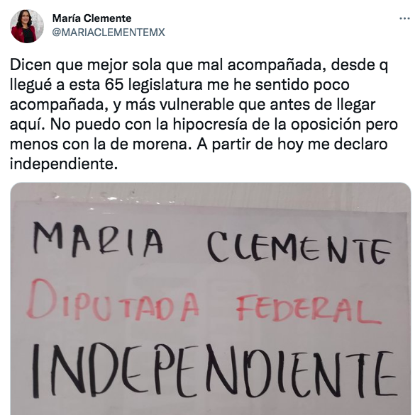 maría-clemente-morena-mexico-camara-diputadosmaría-clemente-morena-mexico-camara-diputados