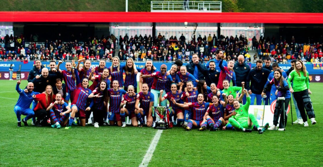 Invictas y goleando al Real Madrid: Así se consumó el séptimo título de Liga del Barcelona Femenil