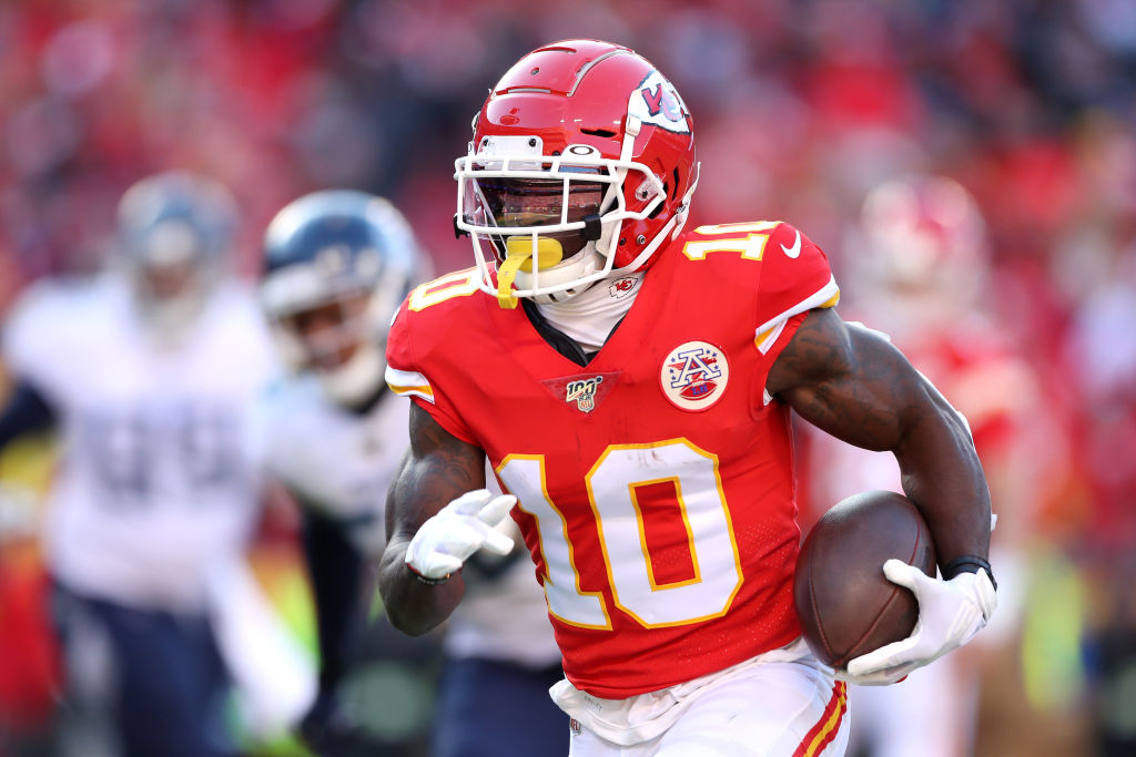 Tyreek Hill de los Chiefs