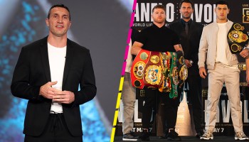 Wladimir Klitschko pide cancelar pelea de 'Canelo' vs Bivol por el conflicto Ucrania-Rusia