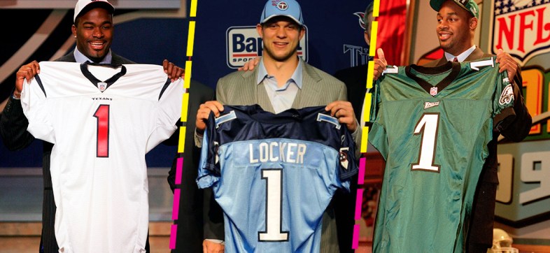 Las 5 sorpresas más grandes en la historia del Draft de NFL